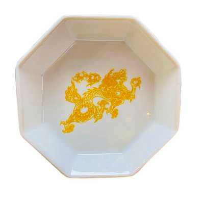 Dragon God Octagonal Small Plate