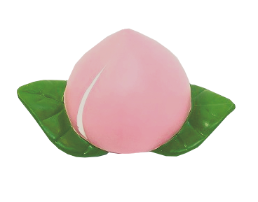 貯金箱 桃