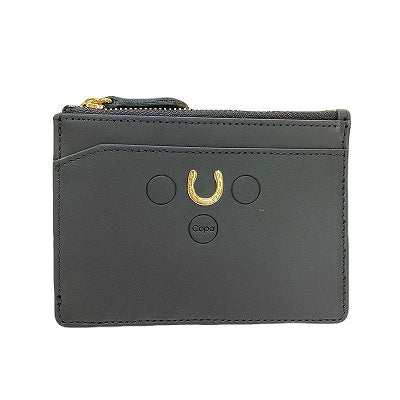 【格の上がる黒革の財布】スペシャルシリーズ2 カードミニ財布 ブラック