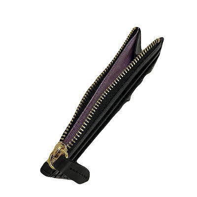 【格の上がる黒革の財布】スペシャルシリーズ2 カードミニ財布 ブラック
