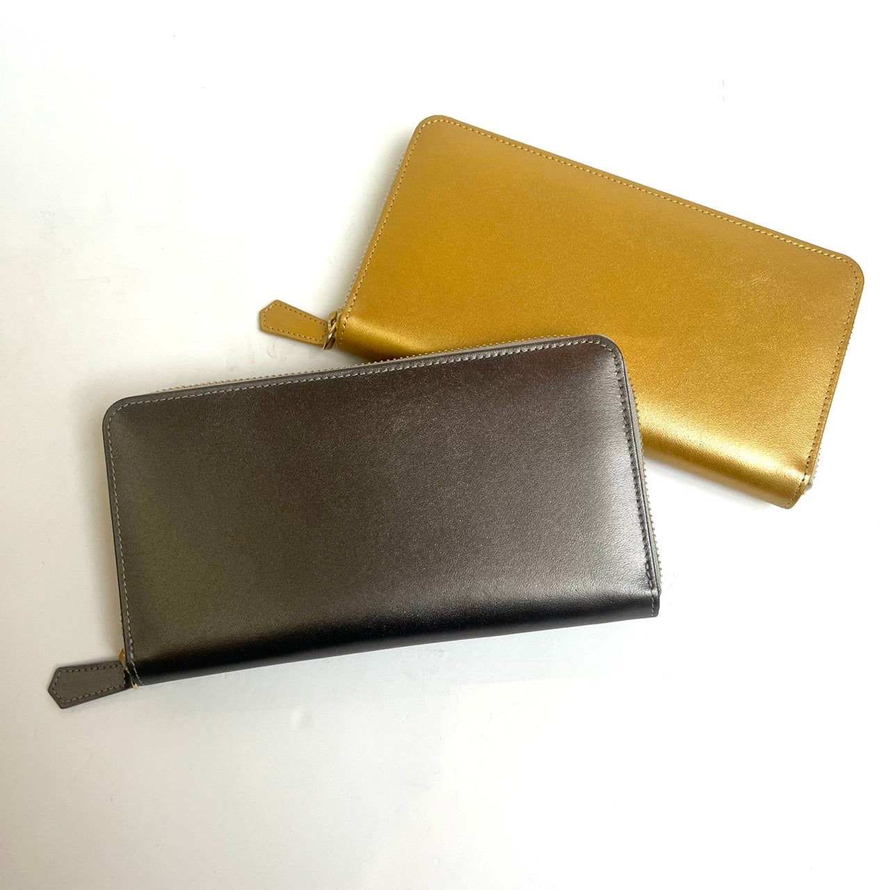 Copa Mina RICH 新ファスナー長財布 ゴールド&シルバー