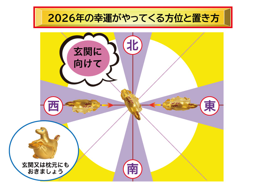 2026年 Dr.コパ 開運の干支 大開運・大金運 開運午の置物
