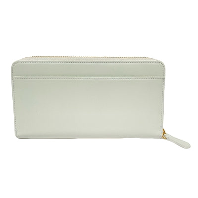 【2月4日(水)：朝採れ財布&お誕生日財布】Copa Color４　新ファスナー長財布　ホワイト★特典付★
