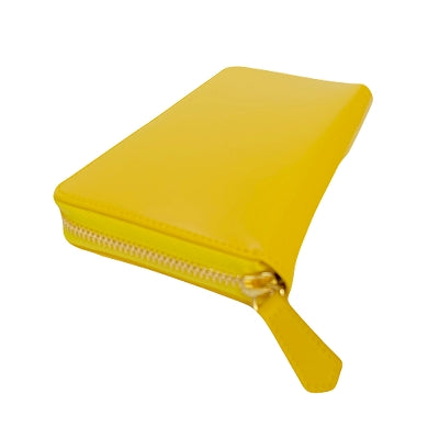 【2月9日(月)：朝採れ財布&お誕生日財布】Copa Color４　新ファスナー長財布　イエロー★特典付★