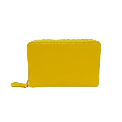 【2/7(土)：朝採れ財布&お誕生日財布】Copa Color４　ラウンドミニ財布　ｲｴﾛｰ★特典付★