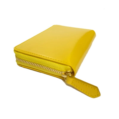 【2/7(土)：朝採れ財布&お誕生日財布】Copa Color４　ラウンドミニ財布　ｲｴﾛｰ★特典付★