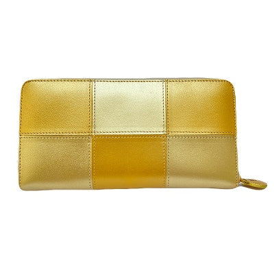 【【2/10(火)朝採れ財布&お誕生日財布】EDO金　ファスナー長財布★特典付★：朝採れ財布&お誕生日財布】EDO金　ファスナー長財布