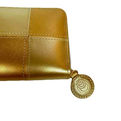 【【2/10(火)朝採れ財布&お誕生日財布】EDO金　ファスナー長財布★特典付★：朝採れ財布&お誕生日財布】EDO金　ファスナー長財布