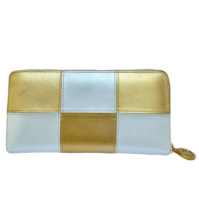 【2月14日(土)朝採れ財布&お誕生日財布】EDO金銀　ファスナー長財布  ★特典付★