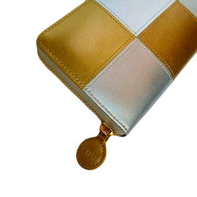 【2月14日(土)朝採れ財布&お誕生日財布】EDO金銀　ファスナー長財布  ★特典付★