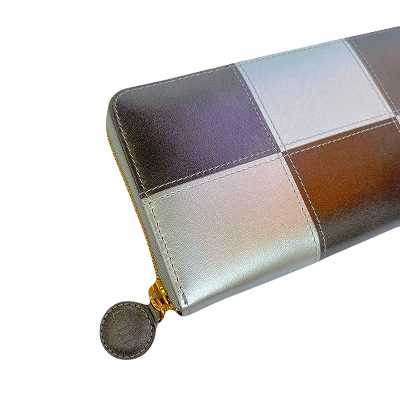 【11/18(火)三宅宮月次祭：朝採れ財布&お誕生日財布】EDO銀　ファスナー長財布★特典付き