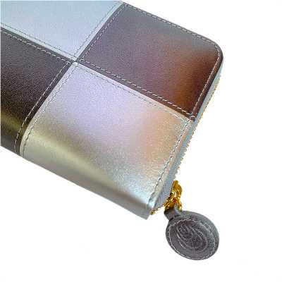 【11/18(火)三宅宮月次祭：朝採れ財布&お誕生日財布】EDO銀　ファスナー長財布★特典付き