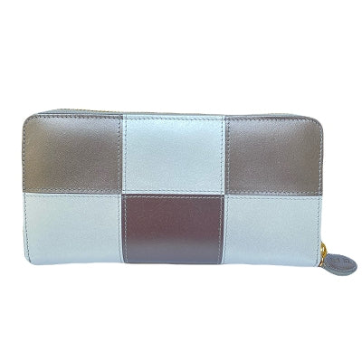 【11/18(火)三宅宮月次祭：朝採れ財布&お誕生日財布】EDO銀　ファスナー長財布★特典付き