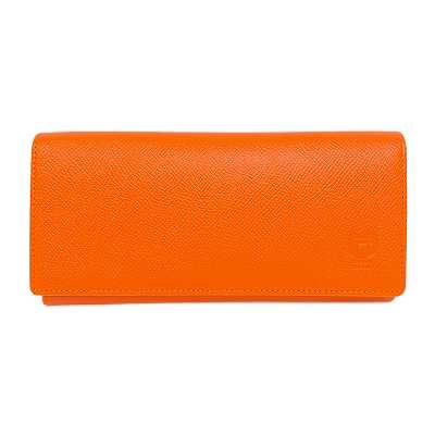 【5/1(金)朝採れ財布&お誕生日財布】Reiwa CopaJapan 長財布 オレンジ ★特典付★