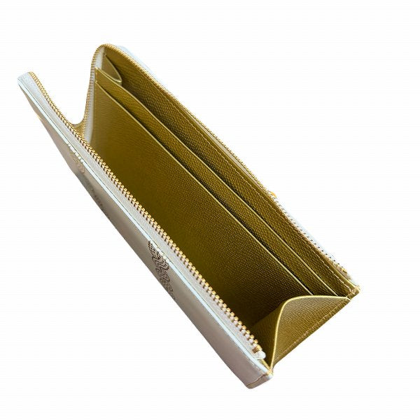 Dr.コパとお揃い！Reiwa CopaJapan L字ファスナー長財布 (金箔縄目柄)