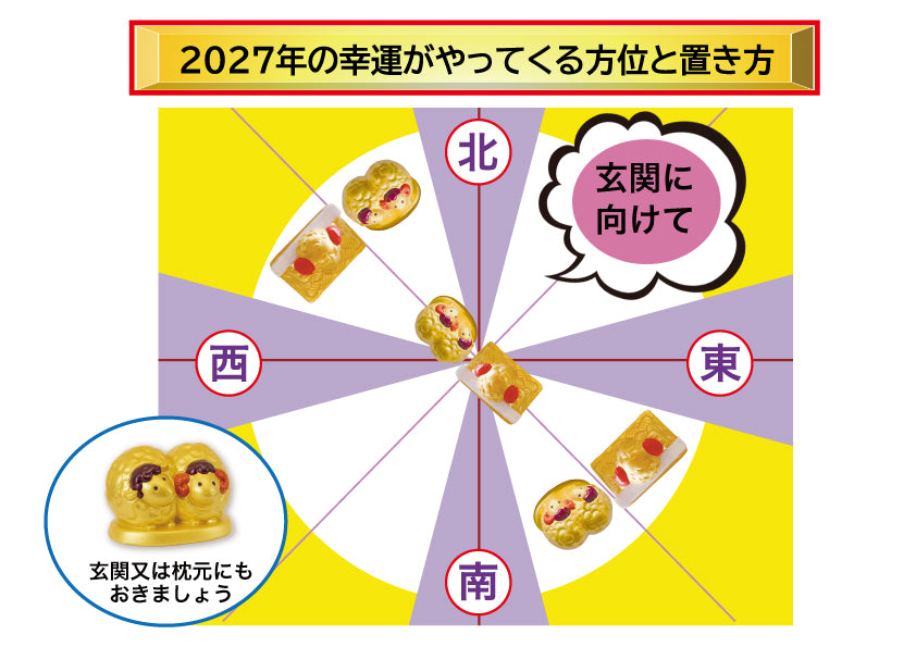 Dr.コパ 開運の干支 大開運・大金運 開運未の置物